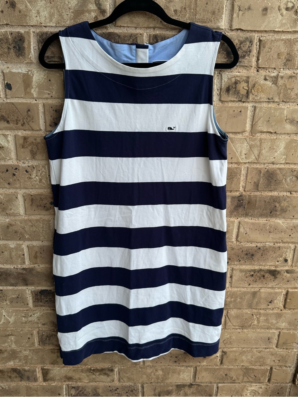 vineyard vines for Target Women's Striped Sleeveless Crewneck Knit Dress Large - Picture 3 of 10